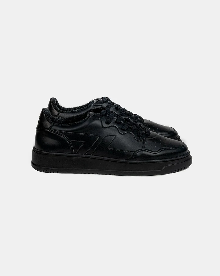 Zèta Herren vegan Sneaker Bêta B0 Schwarz