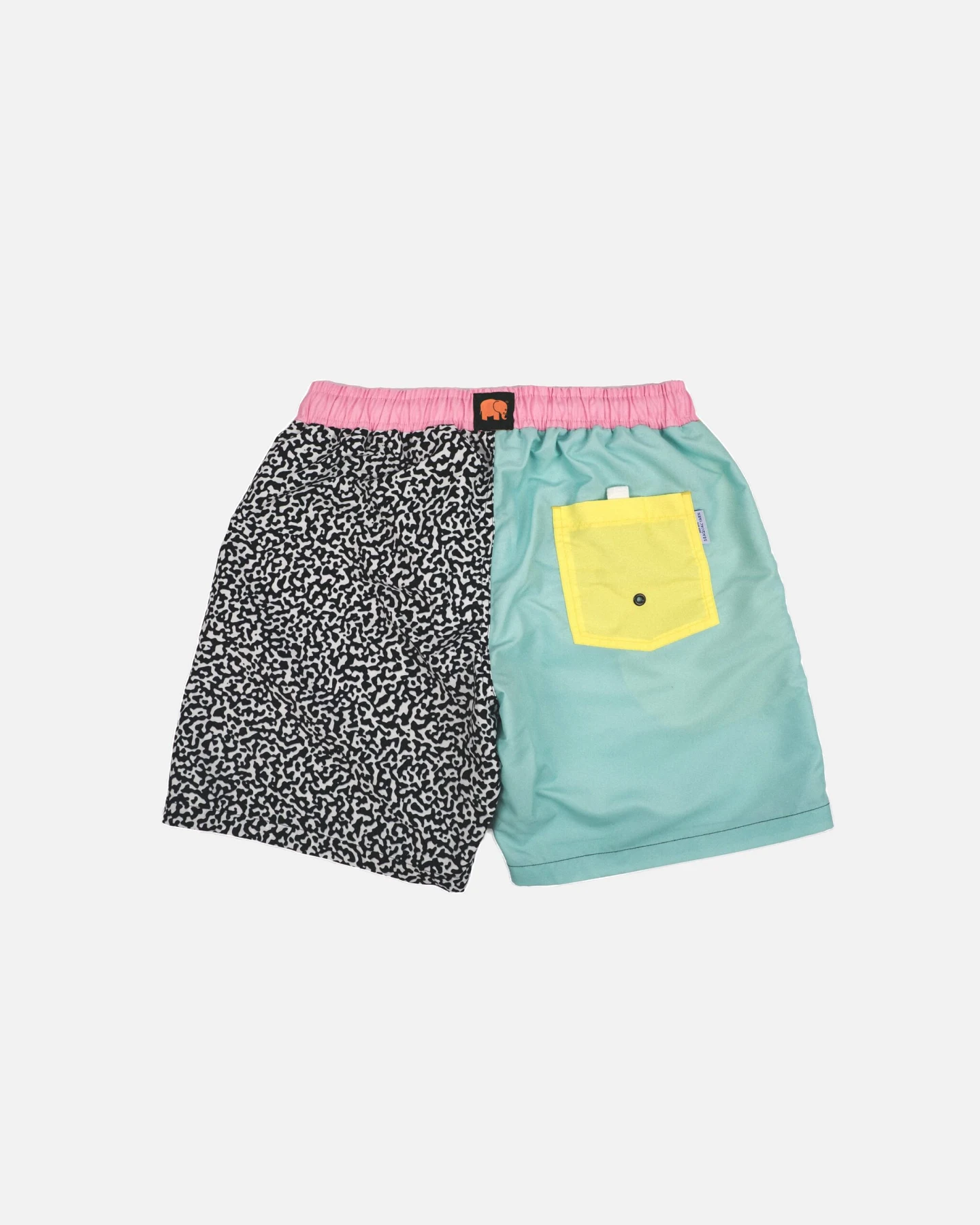 Trendsplant Herren vegan Badeshort Rettungsschwimmer Antonyo Marest X Trendsplant Multicolor – Ansicht 2