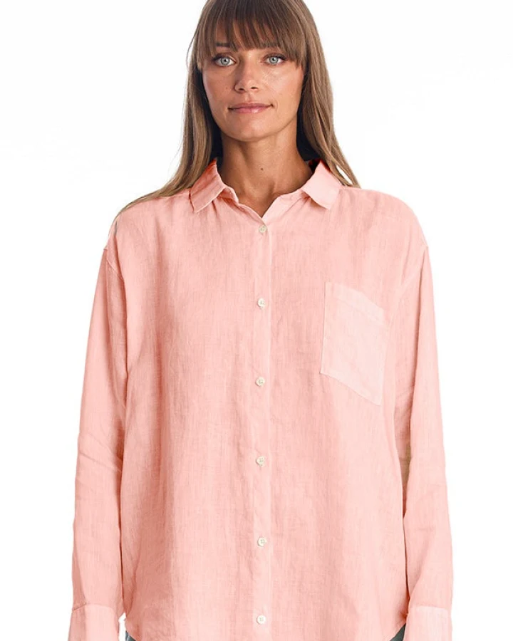 RAVENS VIEW IBIZA Damen vegan Shirt Monet Pink Panther
