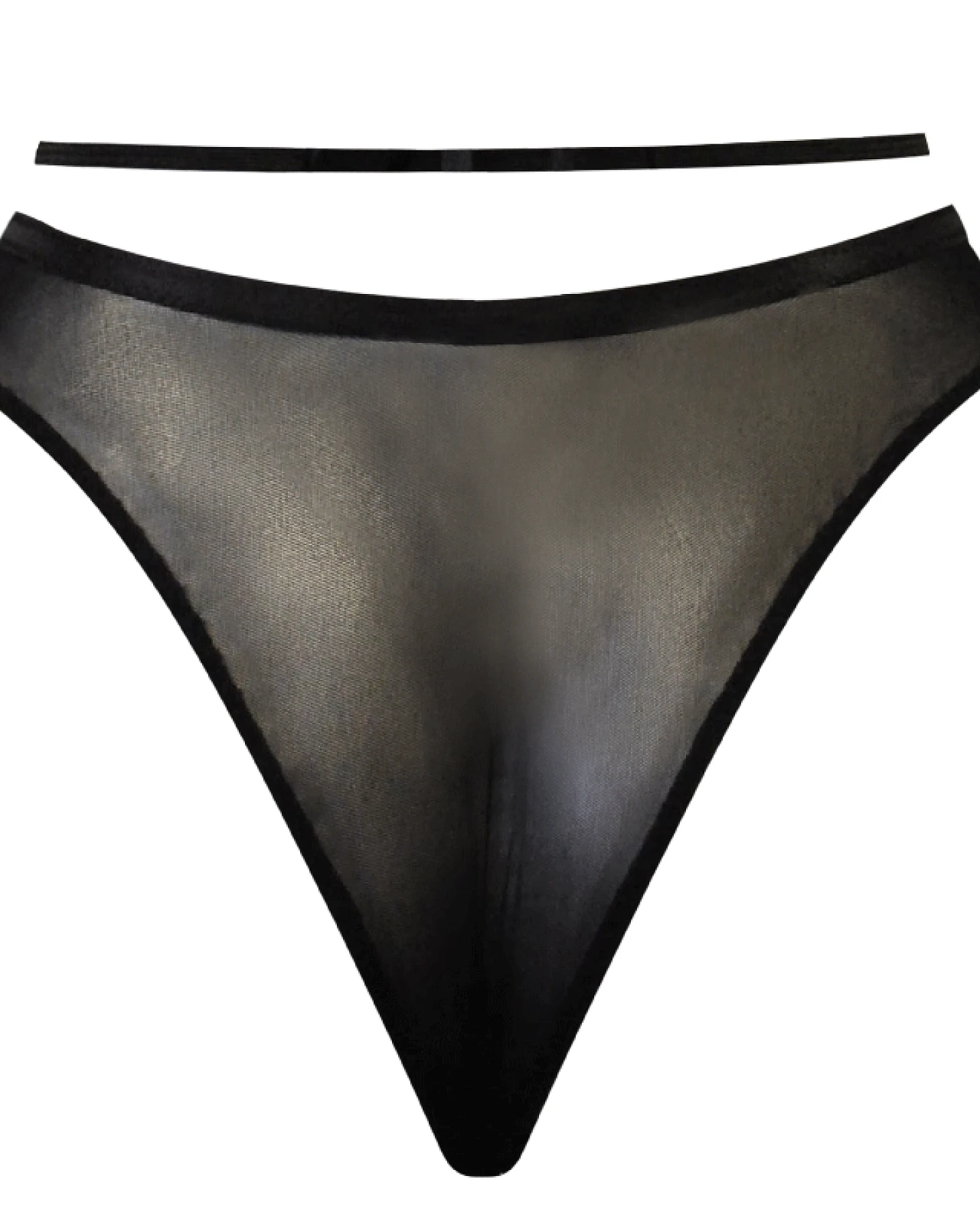 Anekdot Damen vegan Tanga Sophia Schwarz – Ansicht 2