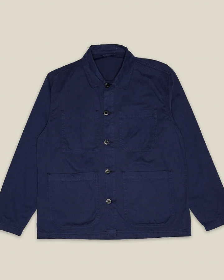 WOTE Herren vegan Jacke Dunkelblau