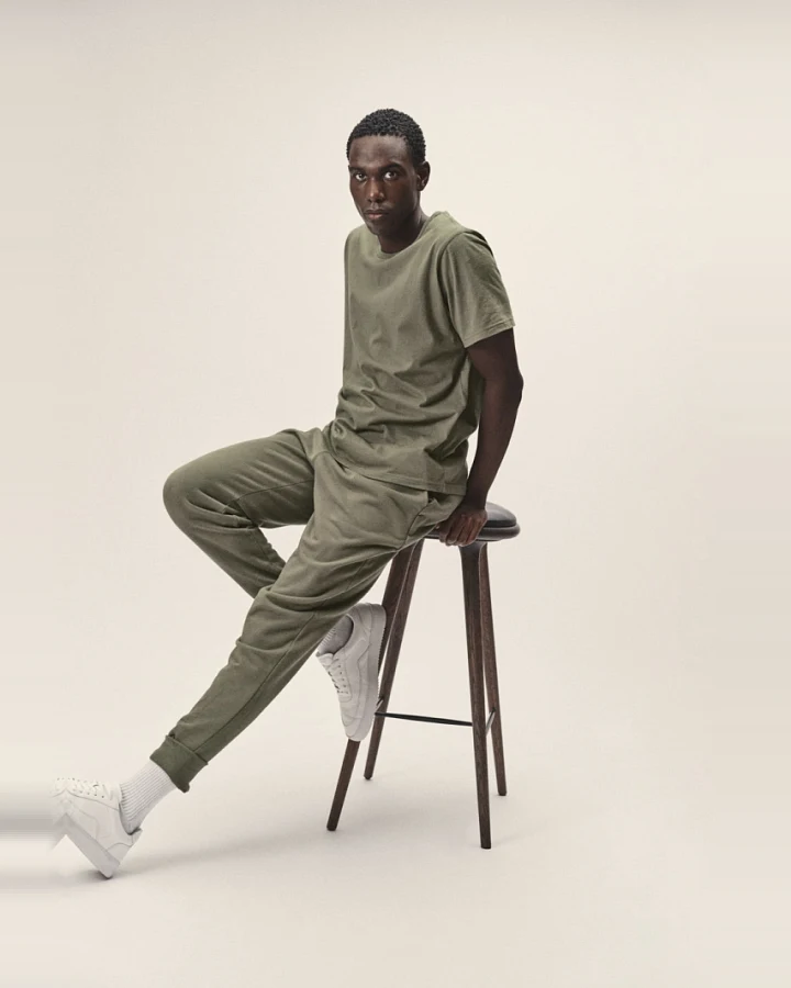 WOTE Herren vegan Sweatpants Oliv