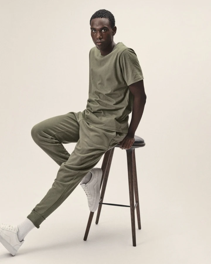WOTE Herren vegan Sweatpants Oliv