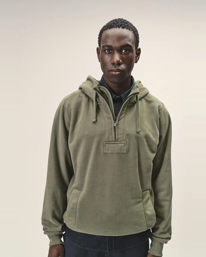 WOTE Herren vegan Sweatshirt Oliv