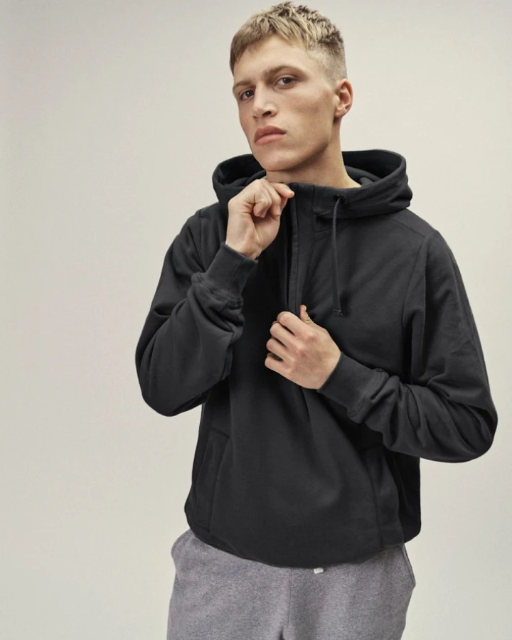 WOTE Herren vegan Sweatshirt Anthrazit