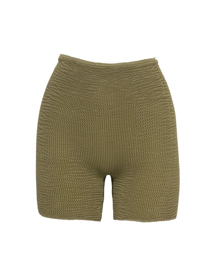 CALAMOON Damen vegan Kurze Hose Pistazie Grün