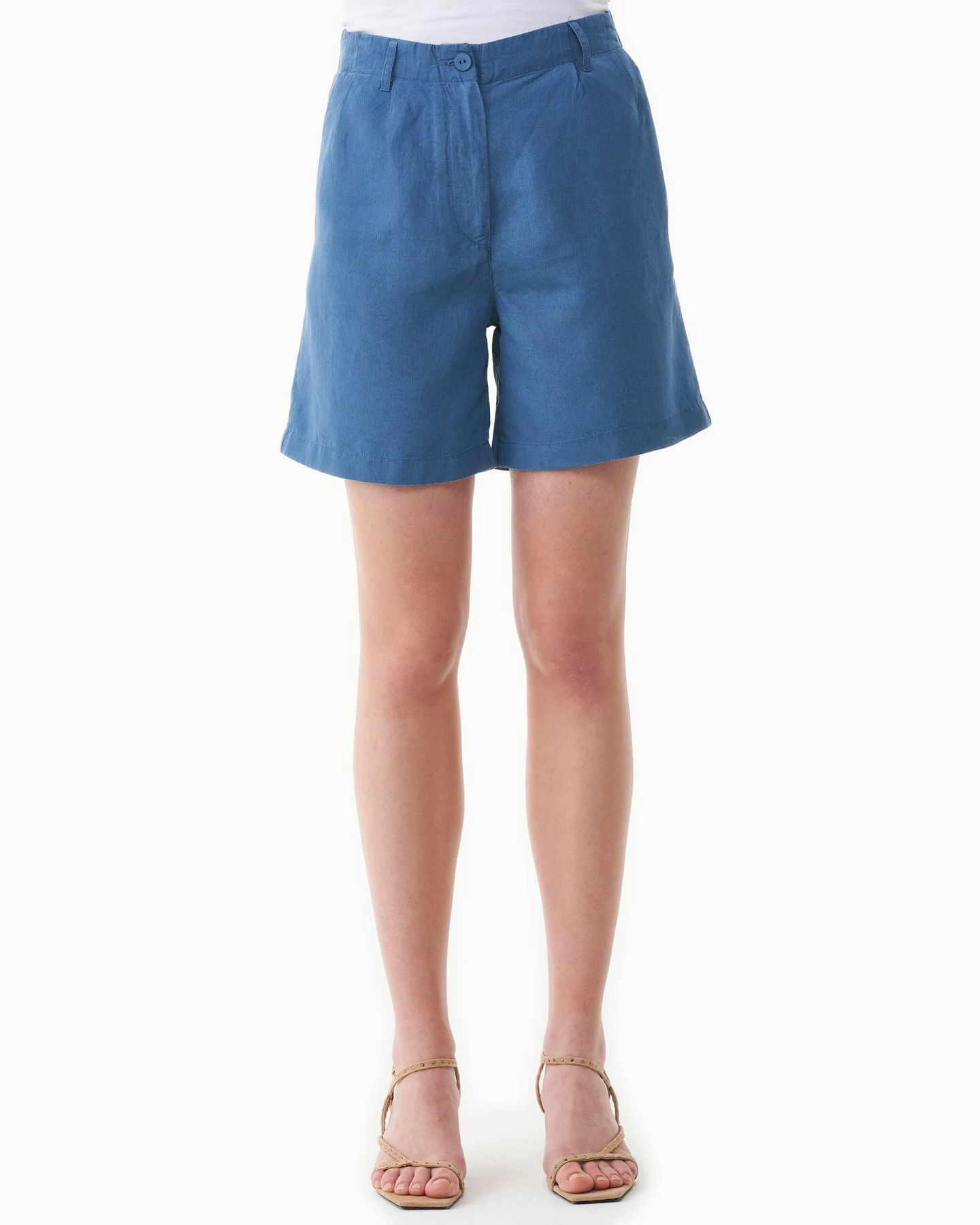 ORGANICATION Damen vegan Shorts Hellmarine – Ansicht 2