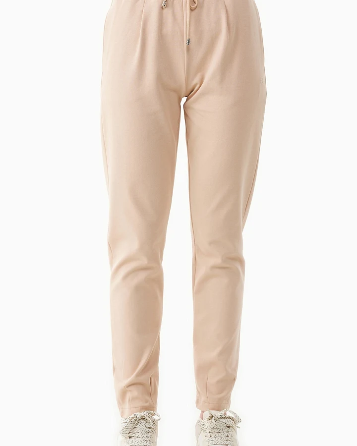 ORGANICATION Damen vegan Sweatpants Leichtes, Weiches Beige
