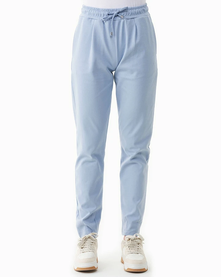 ORGANICATION Damen vegan Jogginghose Lightweight Eisblau