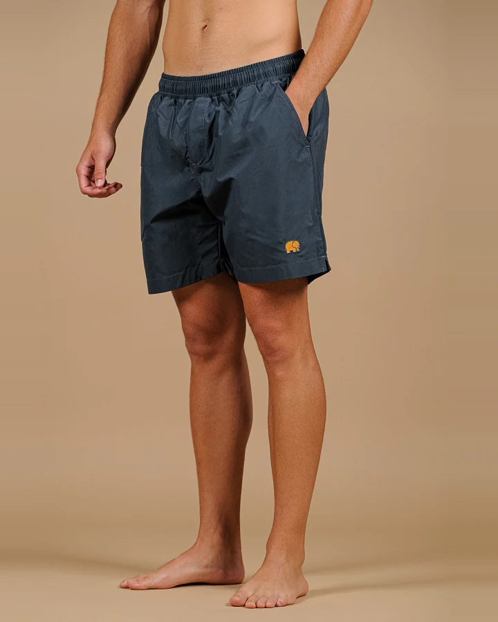 Trendsplant Herren vegan Badehose Essential Blau