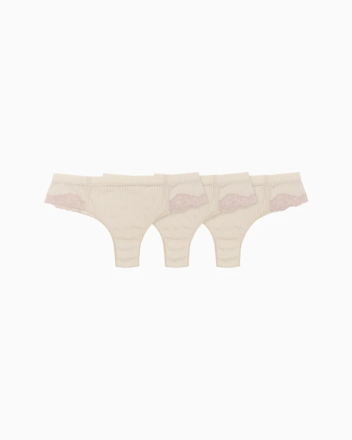 Semi/Romantic Damen vegan Multipack Pantie The Antonia Zuckerwatte