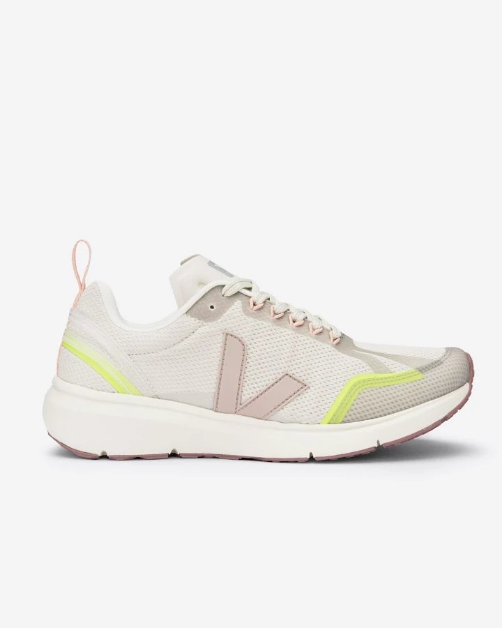 Sneaker Condor 2 Alveomesh Natural Babe Jaune Fluo