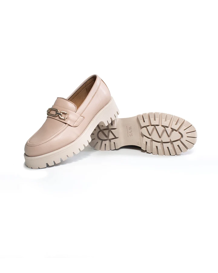 Will's Vegan Store Damen vegan Loafer Gleissohle Sand