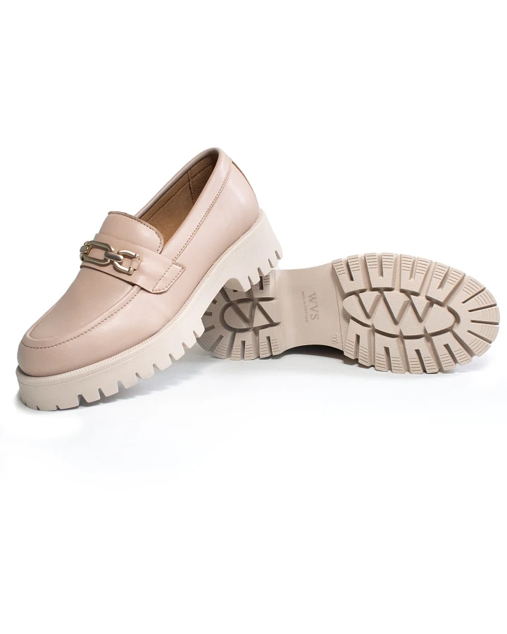 Will's Vegan Store Damen vegan Loafer Gleissohle Sand