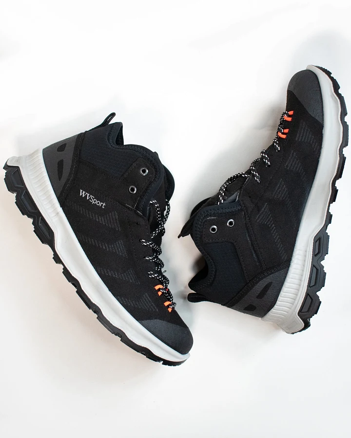 Will's Vegan Store Herren vegan Männer Sneaker Wvsport X-Terrain Navigators Schwarz