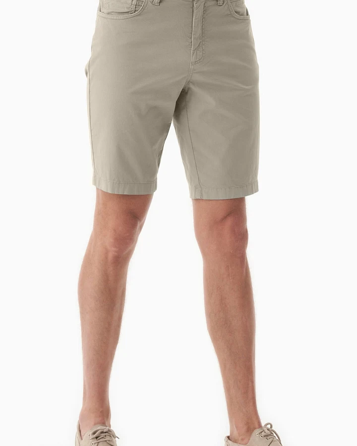 ORGANICATION Herren vegan Shorts Regular-Fit Federbeige