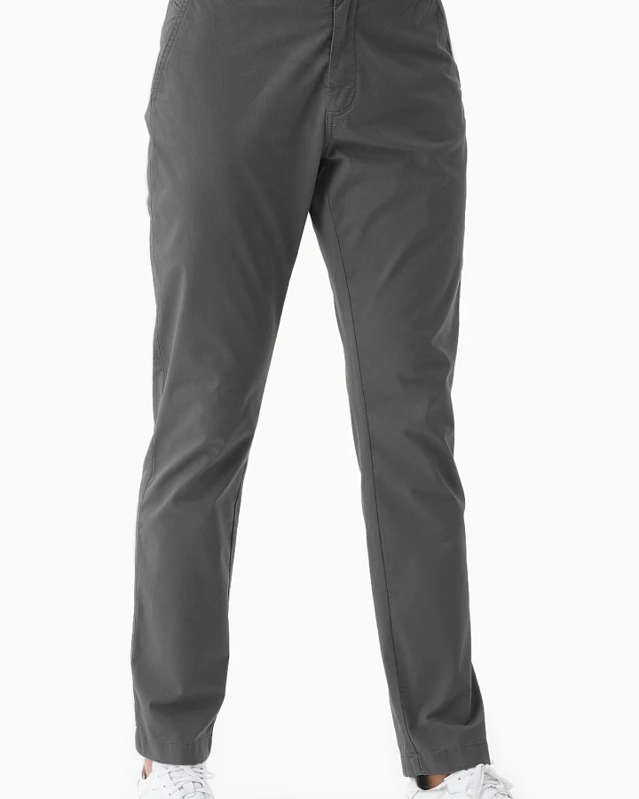 ORGANICATION Herren vegan Slim-Fit-Hose Asphaltgrau