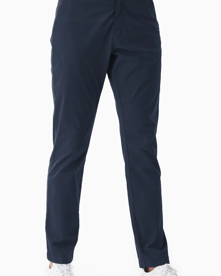 ORGANICATION Herren vegan Slim-Fit-Hose Marineblau