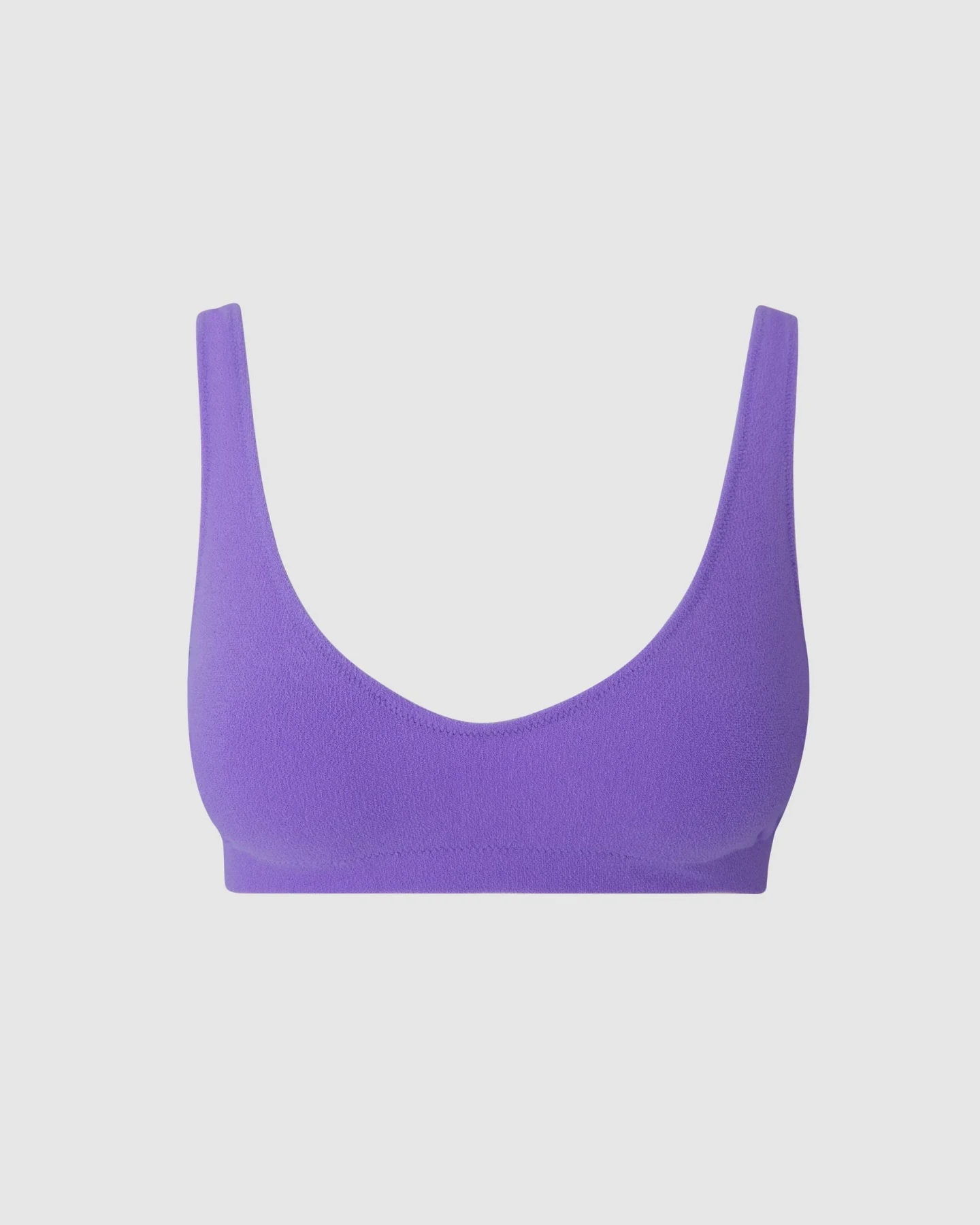 Understatement Damen vegan Bikinioberteil Scoop Electric Lilac – Ansicht 2