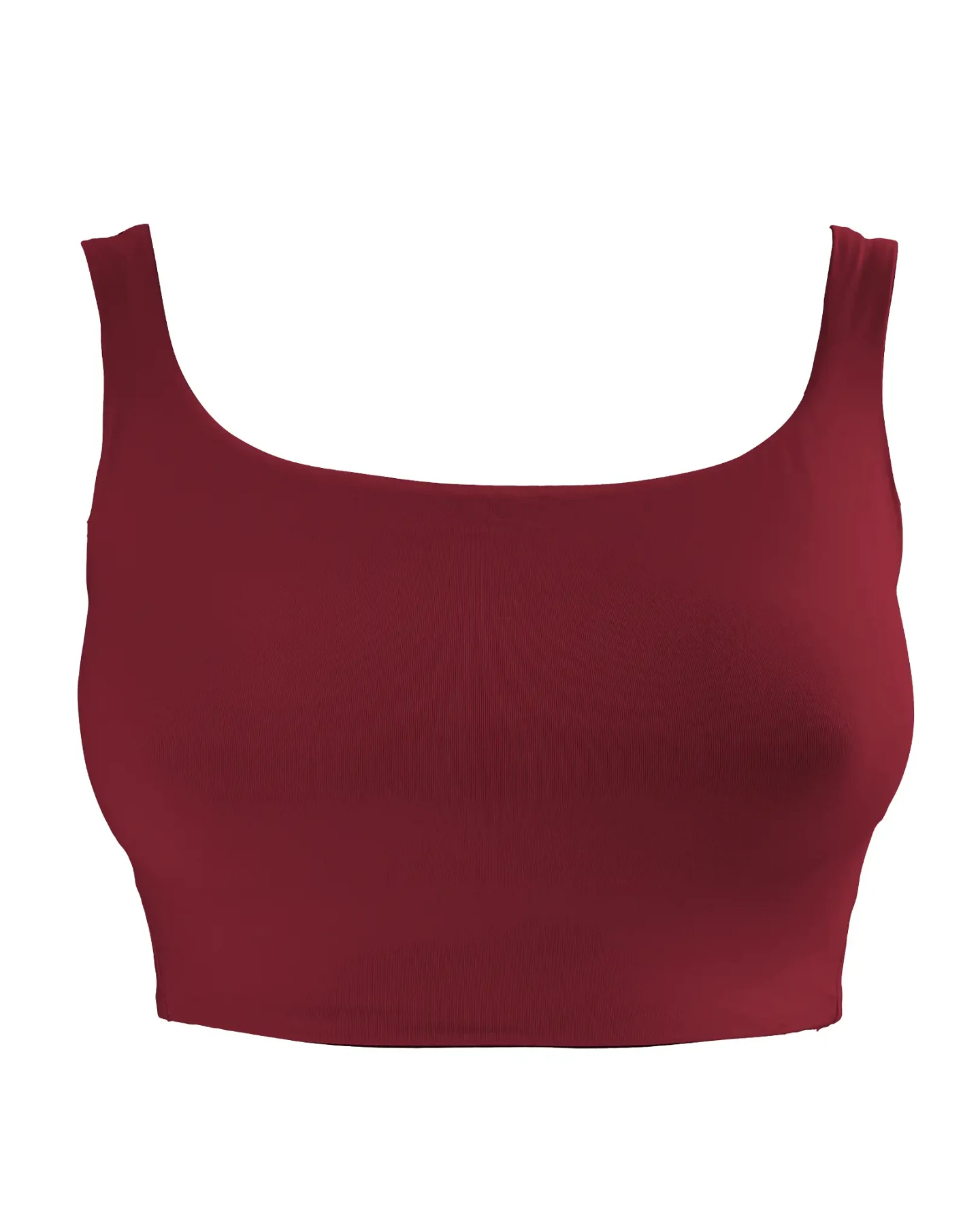 nice to meet me Damen vegan Top Wave Beere & Guave Rot – Ansicht 2
