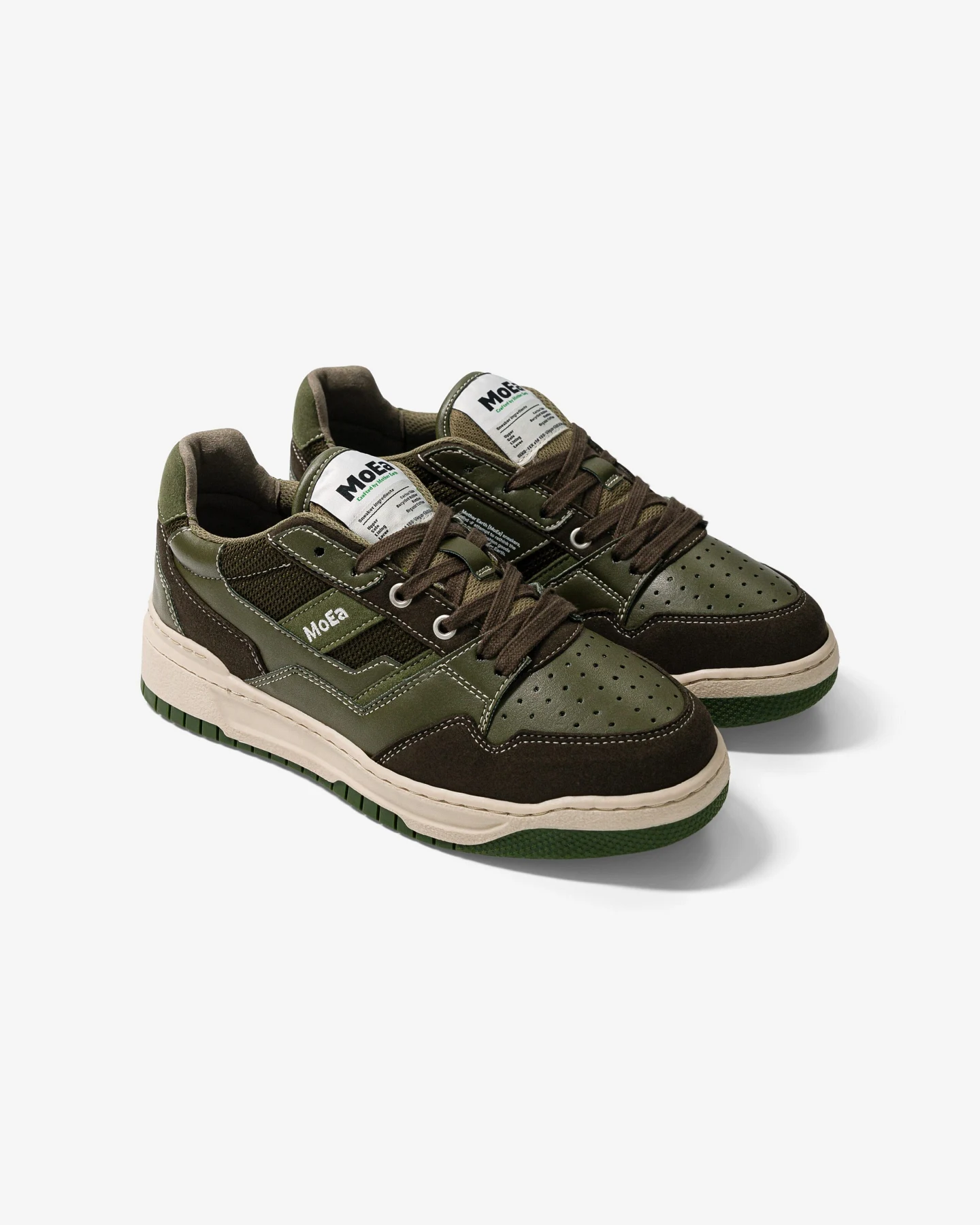 MoEa Herren vegan Sneaker Gen2 Cactus Full Kaki – Ansicht 2