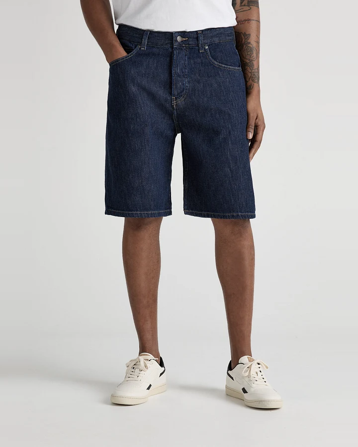 MUD Jeans Herren vegan Denim Short James Stone Indigo