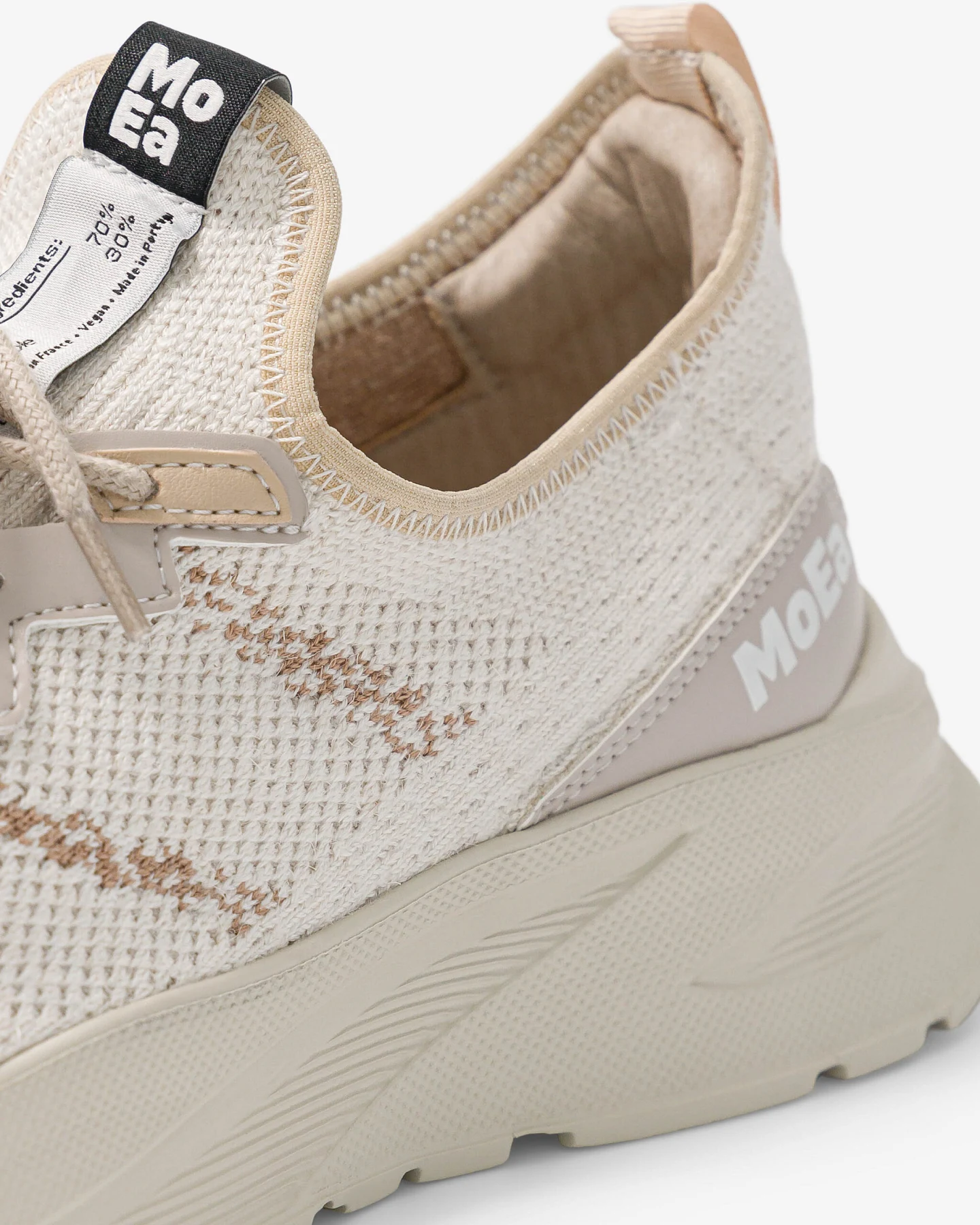 MoEa Herren vegan Sneaker Gen6 Volles Beige – Ansicht 2