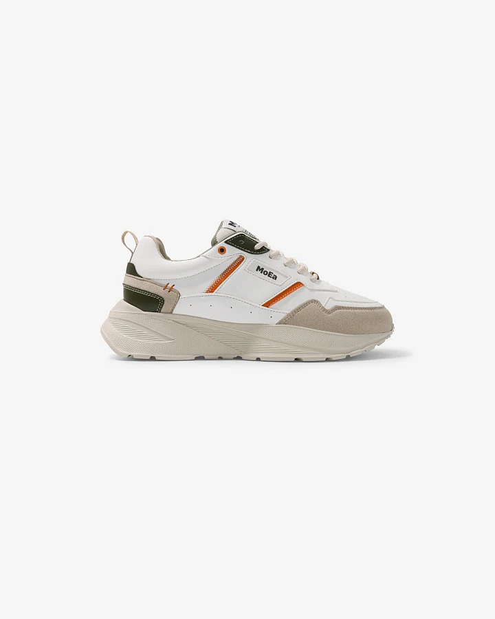 MoEa Herren vegan Sneaker Gen5 All-In Orange & Grün