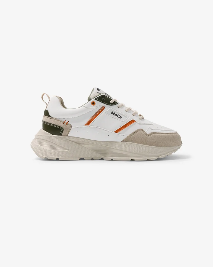MoEa Herren vegan Sneaker Gen5 All-In Orange & Grün