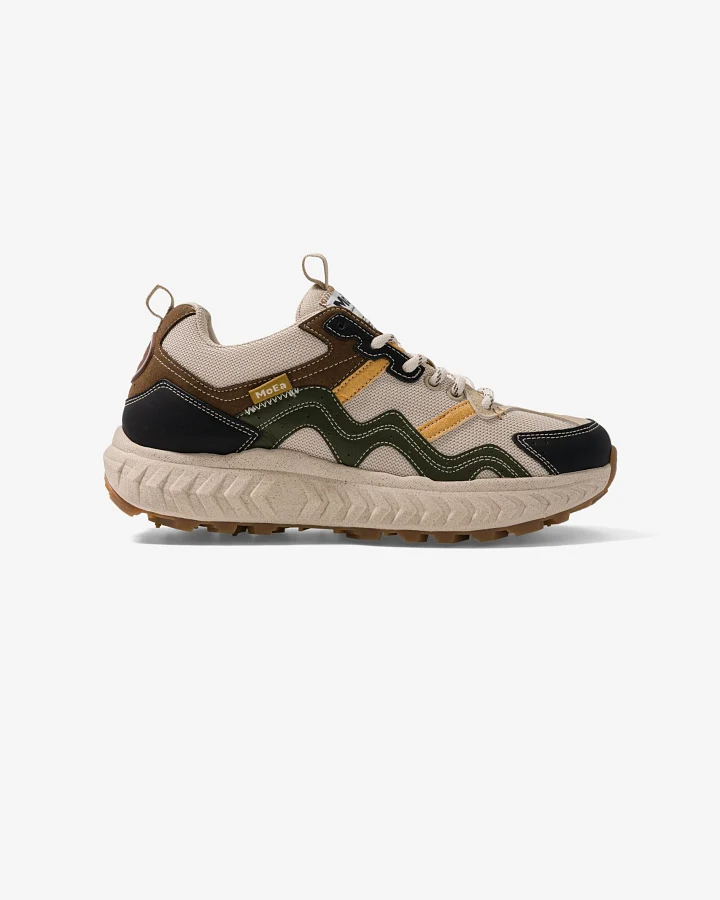 MoEa Herren vegan Sneaker Gen7 All-In Grün & Gelb