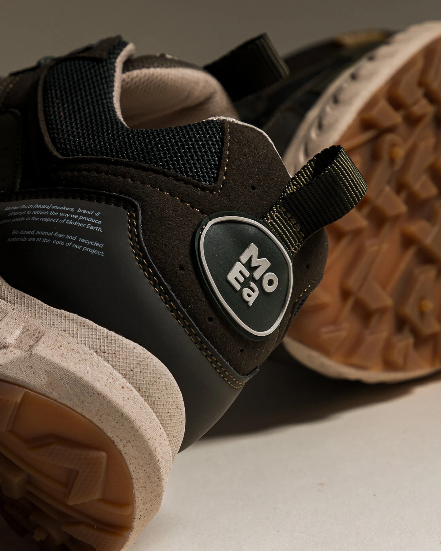 MoEa Herren vegan Sneaker Gen7 Cactus Voll Grün – Ansicht 2