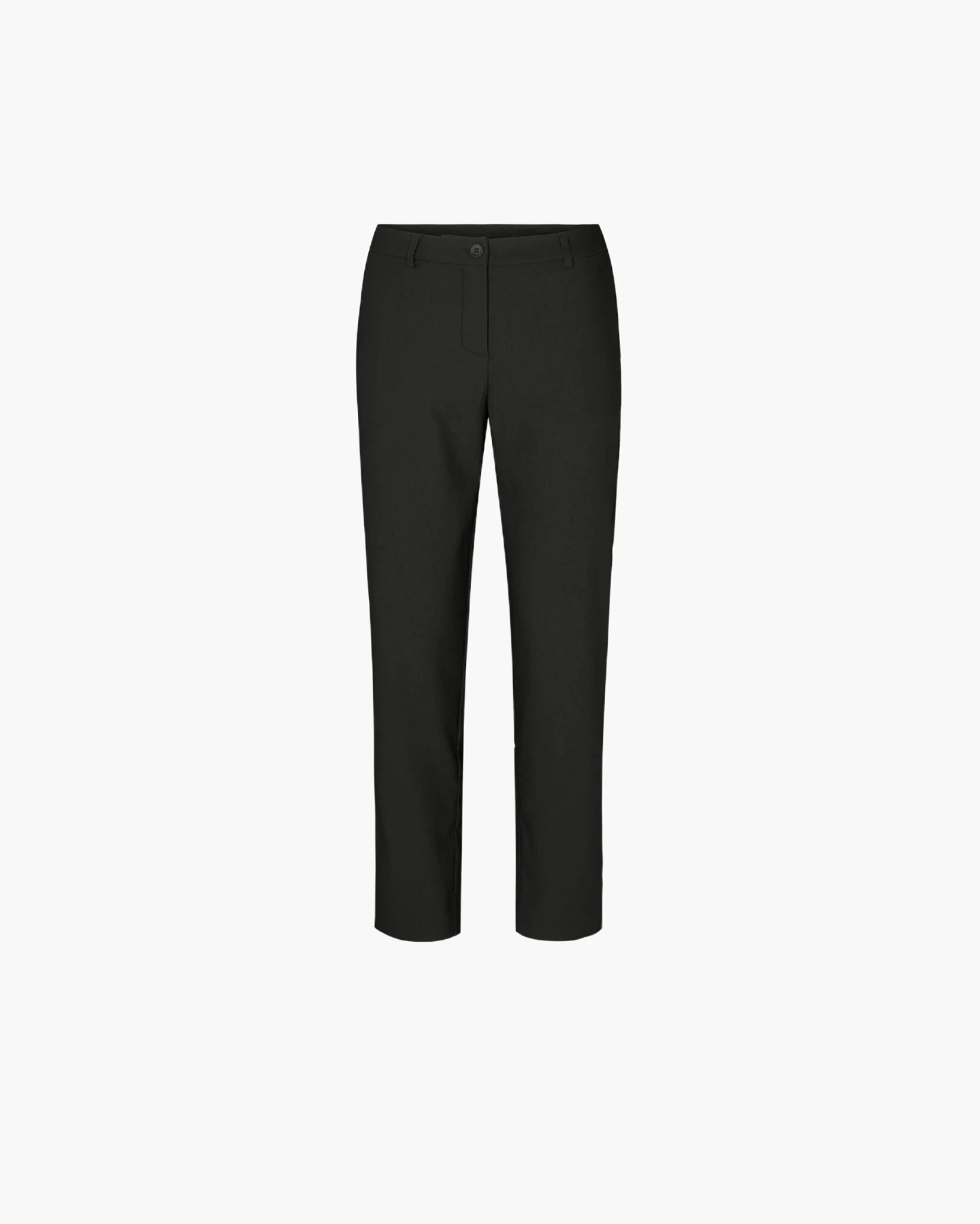 LAURIE Damen vegan Hose Julia Regular Short Length Schwarz – Ansicht 2