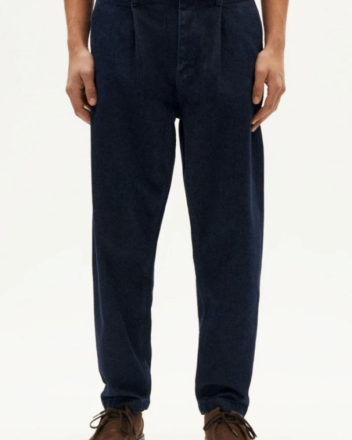 Thinking MU Herren vegan Jeans Wotan Dunkelblau