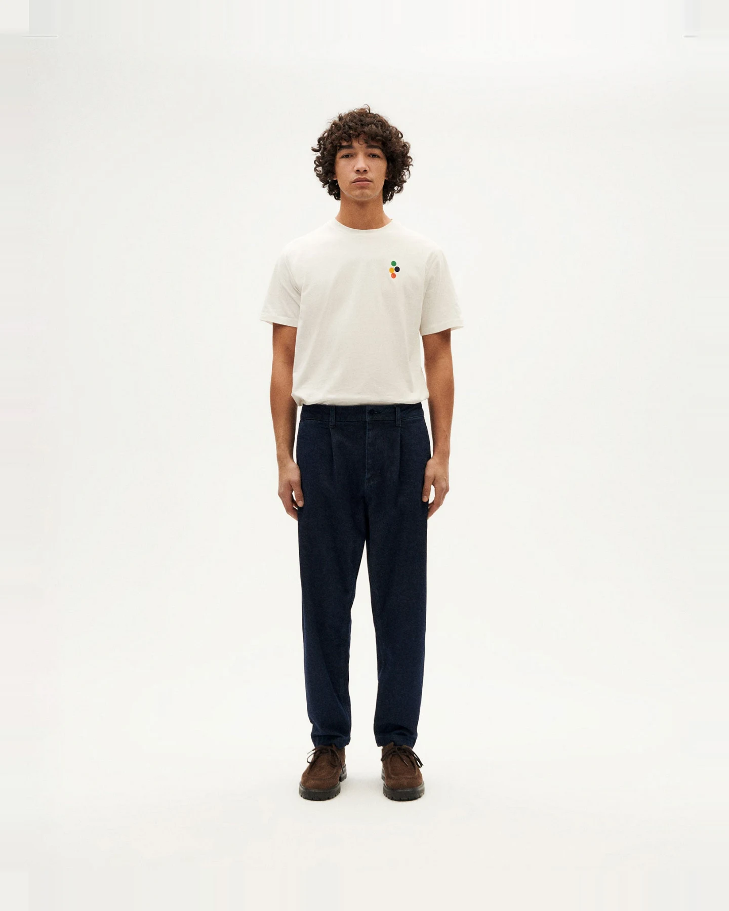 Thinking MU Herren vegan Jeans Wotan Dunkelblau – Ansicht 2