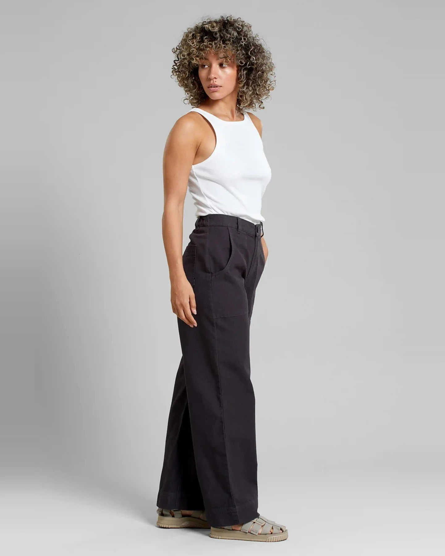 Hose Vara Workwear Schwarz – Ansicht 2