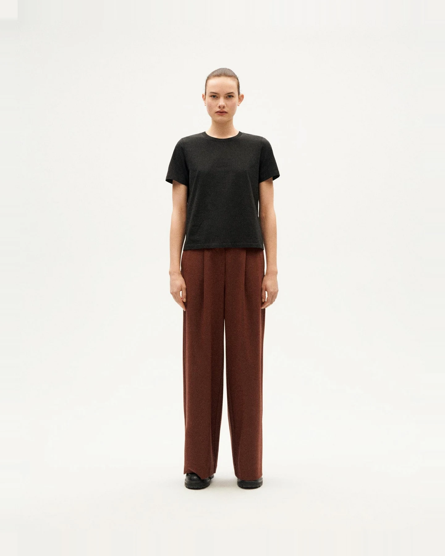 Thinking MU Damen vegan T-Shirt Ida Schwarz – Ansicht 2