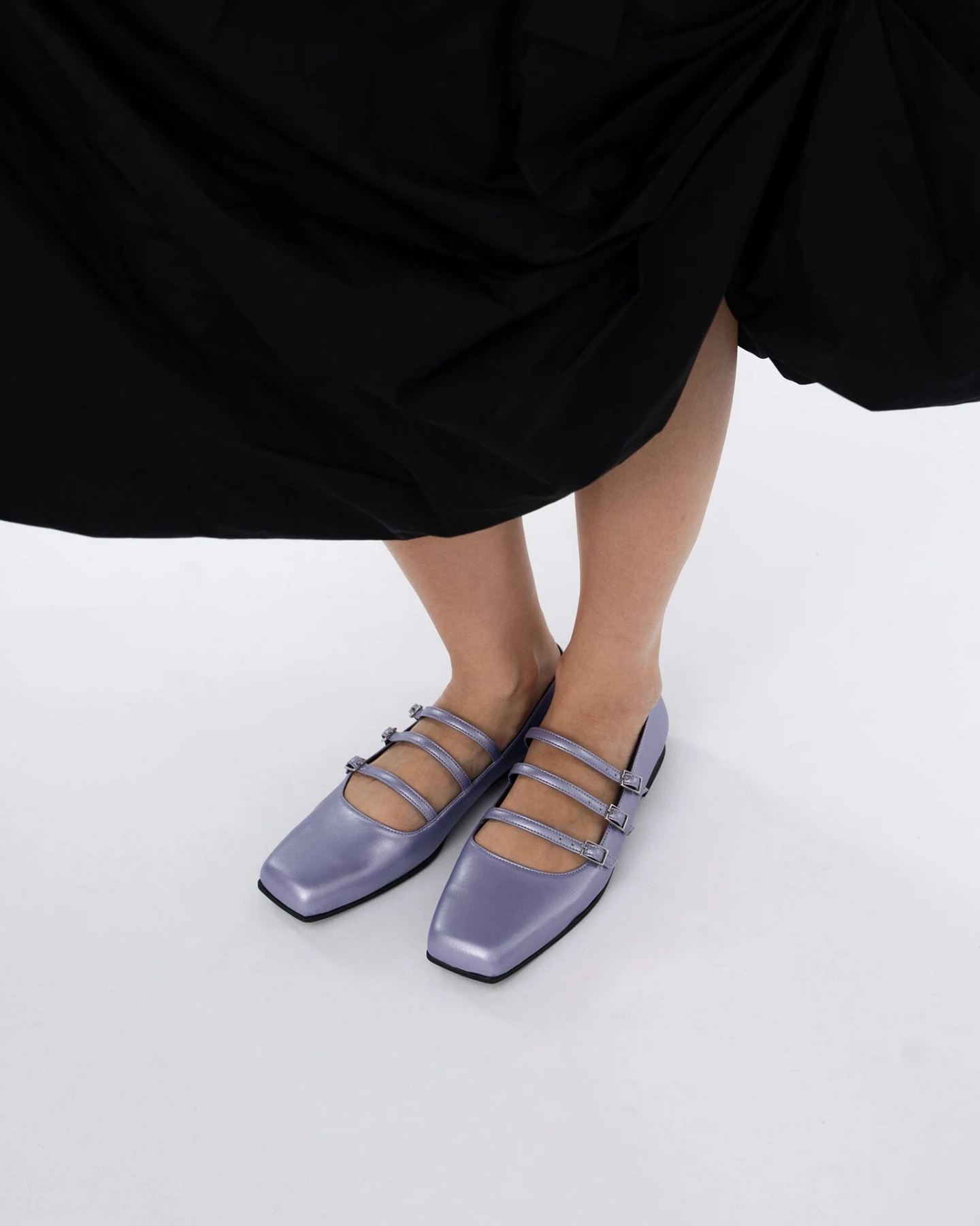 Prev Damen vegan Schuhe Maria Ii Flieder – Ansicht 2