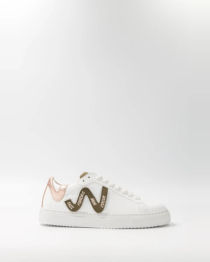 Mood Walk Damen vegan Sneaker Wild Walker Khaki