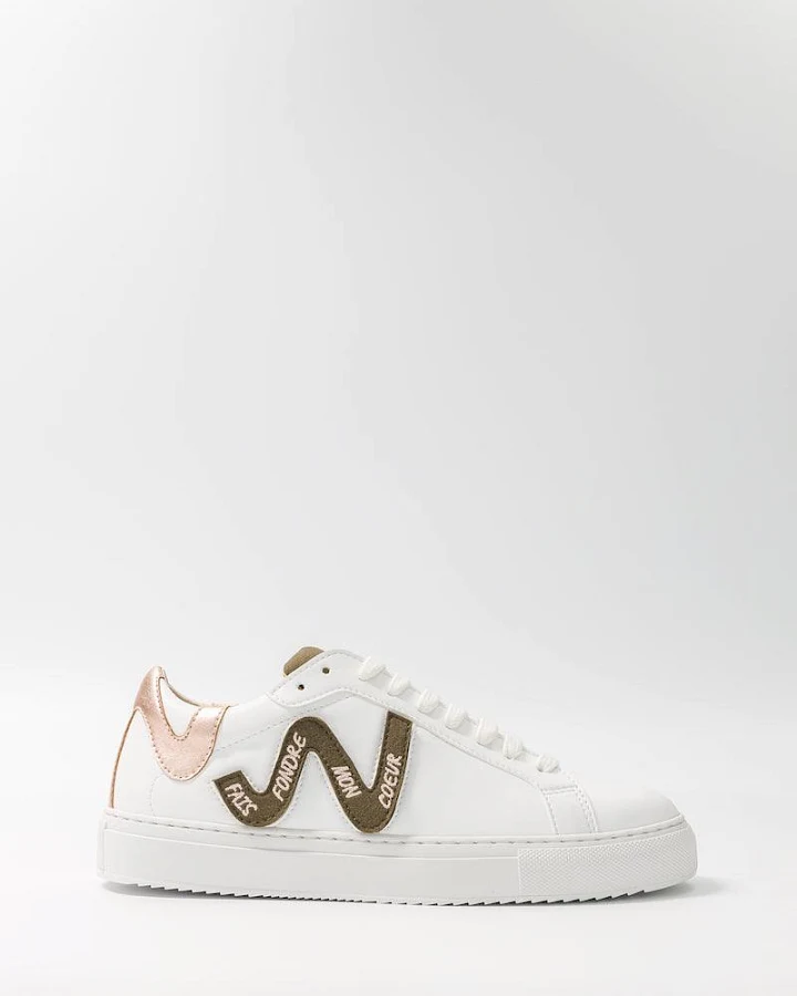 Mood Walk Damen vegan Sneaker Wild Walker Khaki