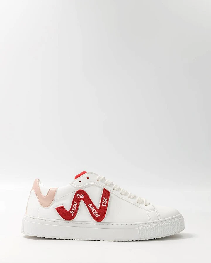 Mood Walk Damen vegan Sneaker Wild Walker Rot