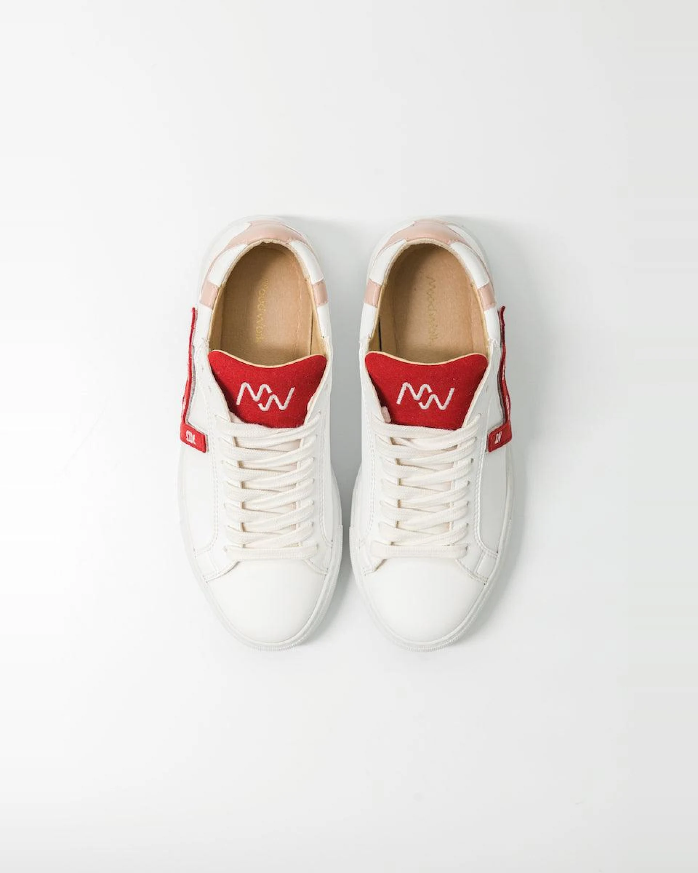 Mood Walk Damen vegan Sneaker Wild Walker Rot – Ansicht 2