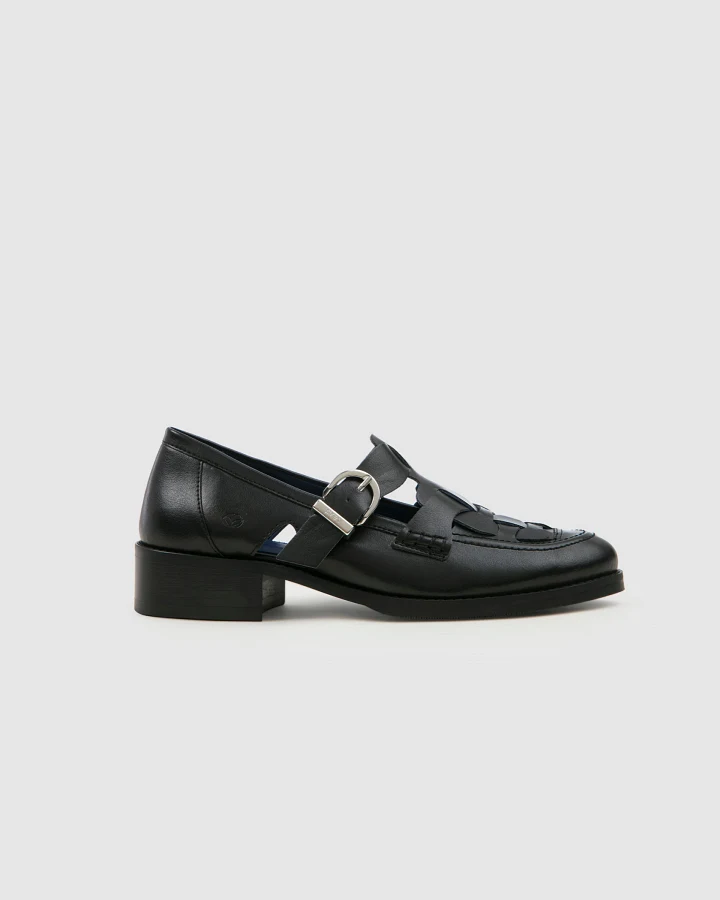 Prev Herren vegan Loafers Unisex Dorothy Midnight Schwarz