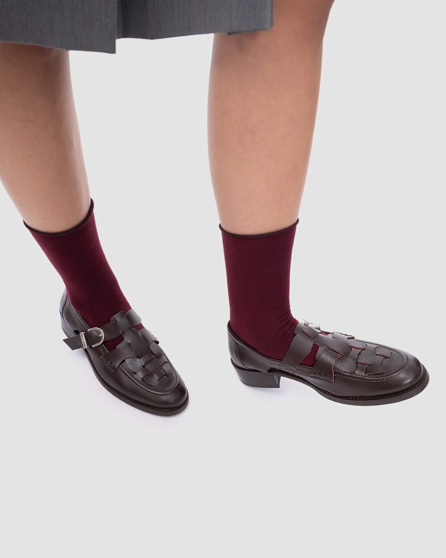 Prev Herren vegan Loafers Unisex Dorothy Cherry Brownie – Ansicht 2