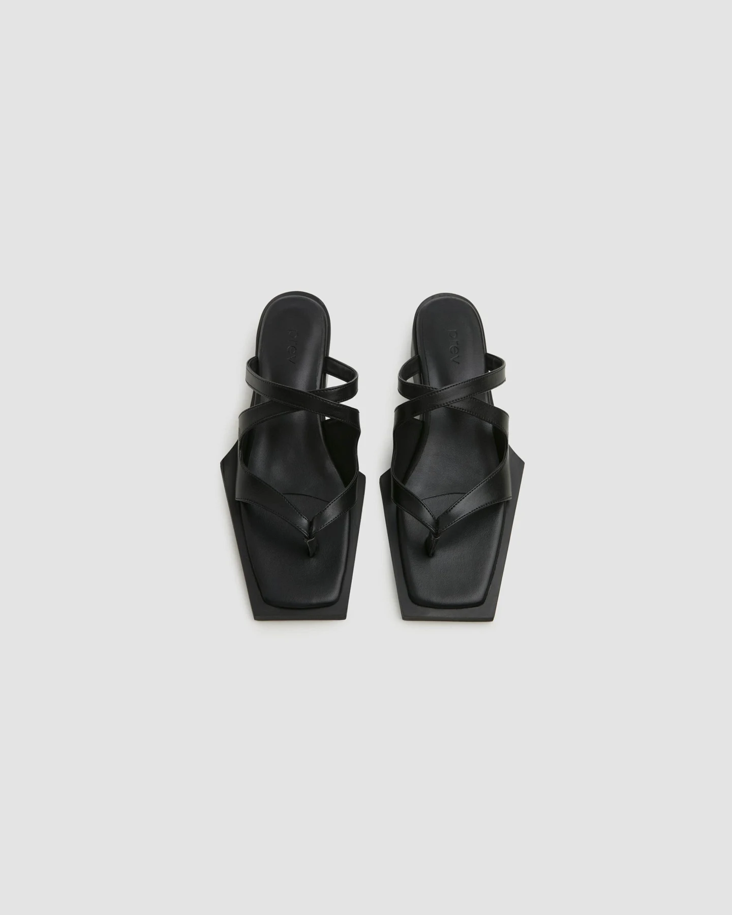 Prev Damen vegan Sandalen Karel Pantolette Schwarz – Ansicht 2