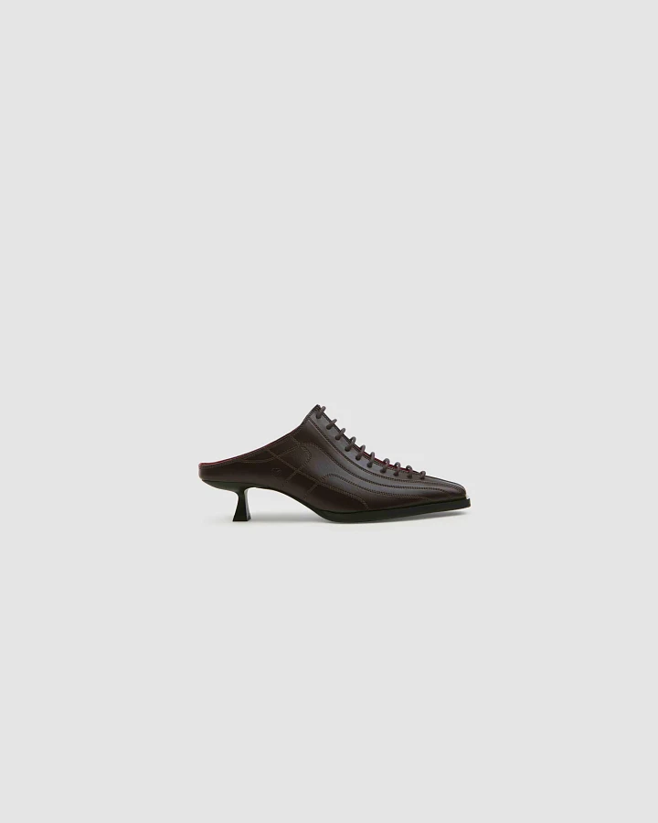 Prev Damen vegan Sandalen Rachel Mule Cherry Brownie