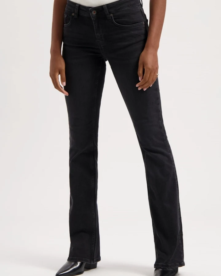 Kuyichi Damen vegan Jeans Amy Schwarz