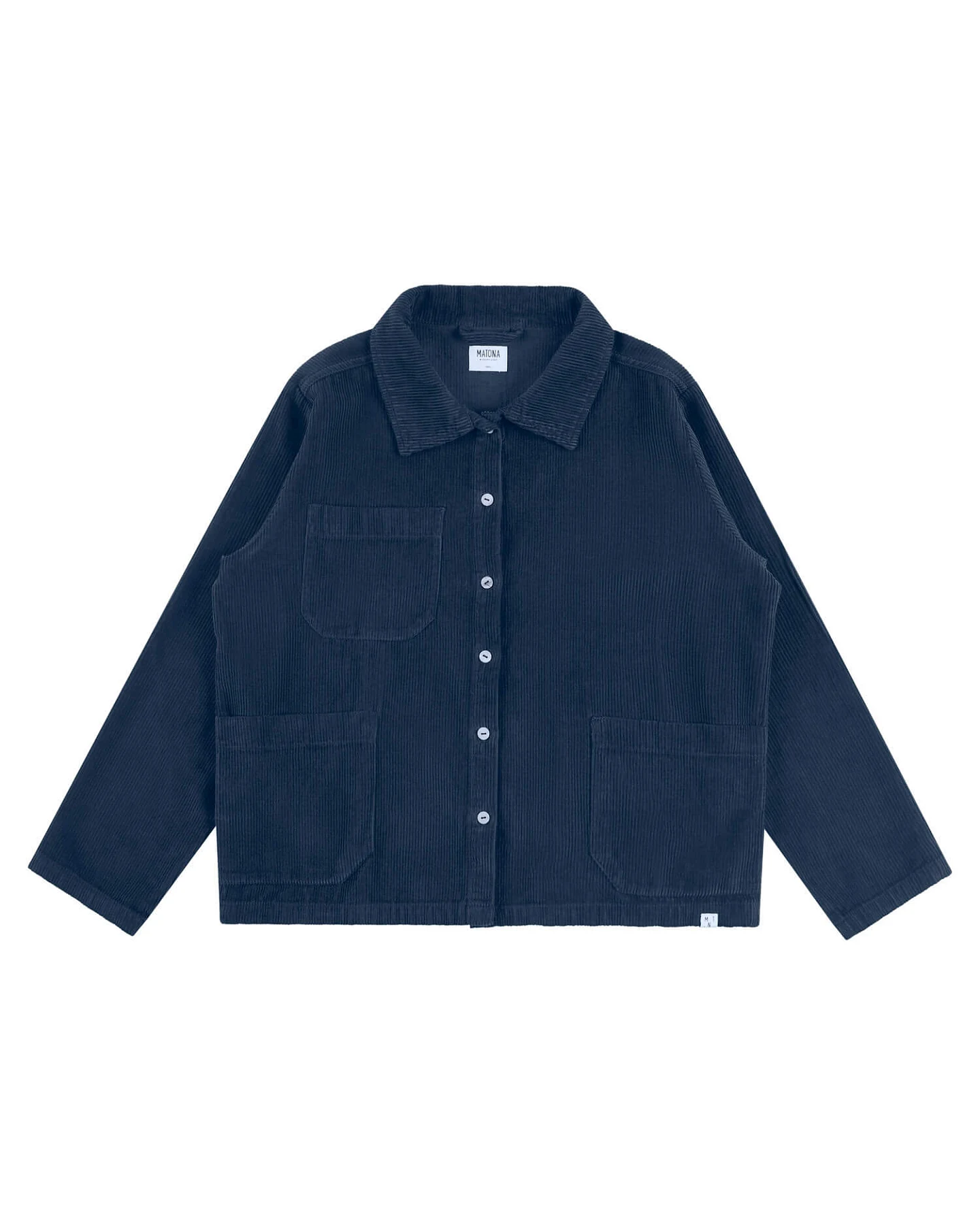 MATONA Damen vegan Jacke Classic Anchor Blue – Ansicht 2