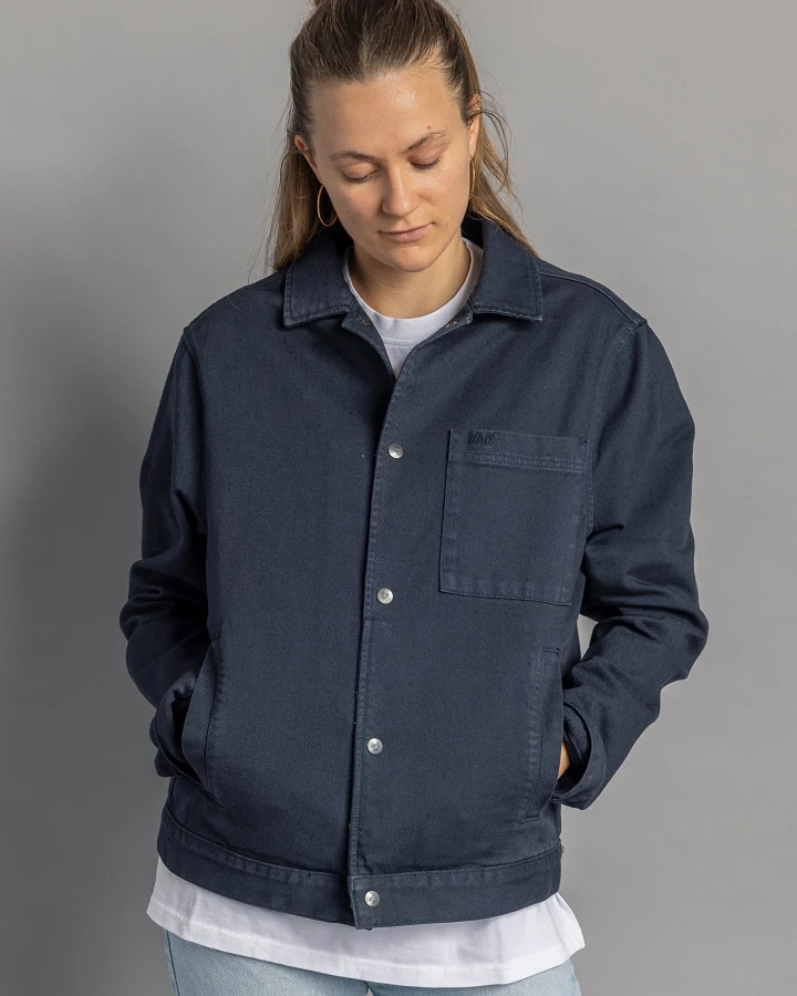 DIRTS Herren vegan Denim Jacket Unisex Navy