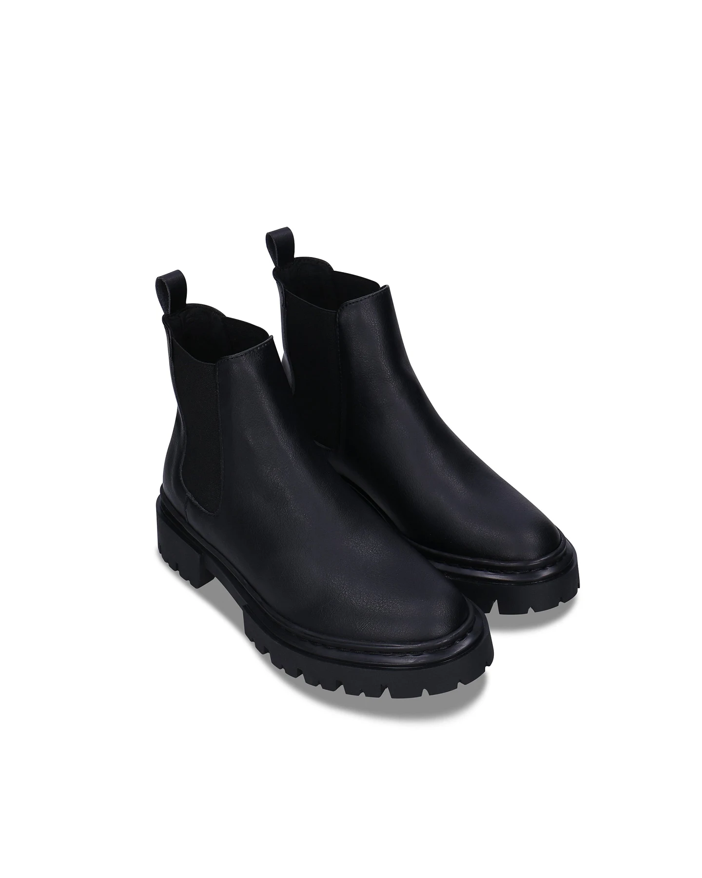 NAE Damen vegan Stiefel Molly Veganes Öko-Leder Schwarz – Ansicht 2