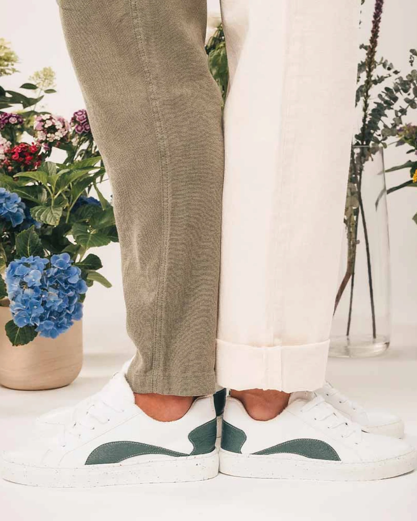 NAE Herren vegan Sneaker Berlin Grün – Ansicht 2